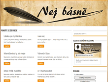 Tablet Screenshot of nejbasne.cz